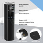 Kizplays Pompe à Ballon électrique Intelligente, Portable, gonflage Rapide de la Balle avec manomètre précis et écran LCD numéri
