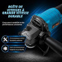 Meuleuse d'Angle sans Fil Brushless 21V KATSU FIT-BAT, 115mm avec Moteur sans Balais pour Couper Polir le Meulage, 3 Vitesses, P