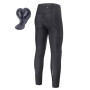 ARSUXEO Pantalon de Cyclisme pour Homme Leggings de Cyclisme rembourrés Collants de Cyclisme avec Protection Contre Le Froid, re