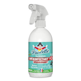 Paulette - Désinfectant Dégraissant - Parfum Sauge Eucalyptus - 500mL | Multi-Surface, Nettoie et Fait Briller - 99,9% d'Ingrédi