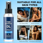 Huile De Magnésium Pure 115ml, Pour Le Sommeil Et La Relaxation | Magnesium Oil Spray, Spray Topique Naturel, Sport Et La Relaxa