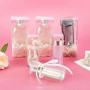 BENECREAT 20 PCS Clair Boîtes De Faveur De Mariage 4x4x12cm Rectangle PVC Transparent Boîtes Cadeaux pour Bonbons Chocolat Valen