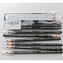 6Crayons Noirs Iimperméables à l'eau Pour Sourcils Kit De Fournitures Pour Tatouage Et Microblading Crayons à Sourcils Permanent