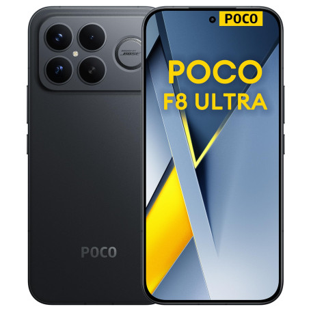 XIAOMI Poco F8 Ultra 12 DS EU, Noir, 5G, 512 Go, 6,9"