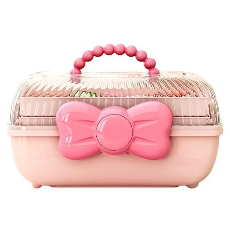 Générique Boîte d'organisateurs d'accessoires de cheveux - Bac de porte-arc | boîtier de poignée portable | Bac de rangement en