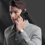 XTCASE Coque pour iPhone 13/14, Protection Caméra Étui avec Ultra Mince Coulisse Cache Objectif, Plastique Dur Housse Arrière An