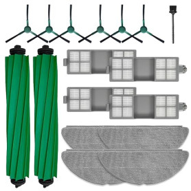 205 Combo Accessoires pour Roomba 205 DustCompactor Combo | 17 Pièces de Rechange Kit d'Accessoires : 2 Brosses Principales, 6 B