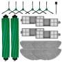 205 Combo Accessoires pour Roomba 205 DustCompactor Combo | 17 Pièces de Rechange Kit d'Accessoires : 2 Brosses Principales, 6 B