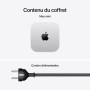 Apple Mac Mini avec Puce Apple M6 - Argent | CPU 12 cœurs et GPU 12 cœurs, 16 Go Mémoire unifiée, 256 Go
