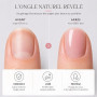 Passio’Nails Rubber Base Gel Coloré UV LED Multifonction HEMA & TPO Free – Base, Renforcement, Remplissage & Capsules Américaine