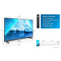TV OLED Philips 55OLED708 139 cm 4K UHD Smart TV 2023 Chrome satiné