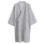Unisxe Peignoir de Bain Kimono Japonais Chemise de Nuit Lâche Ruban pour Femme Homme Pyjama Japonais Nuisette de Chambre Vêtemen