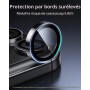 ESR Protection Caméra pour iPhone 17 Pro Max/17 Pro, Lot de 1,Noir | Protecteurs Individuels, Verre Trempé 9H, Clarté Photo d’or