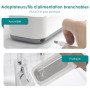 Nettoyeur ultrasons KECOOLKE 400mL bac a ultrason ultrasonic cleaner | nettoyant lunettes de vue bijoux argen bagues Anneau appa