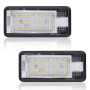 URAQT LED Éclairage Plaque D'immatriculation Auto Ampoules Super Brillant CanBus Sans Erreur 6000K Xénon Blanc 18SMD, 2PCS LED P