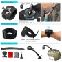 Kit d'Accessoires pour Caméra d'action, Bonvvie 50-en-1 Kit d'Accessoires pour Caméra de Aport pour Hero 13 12 11 10 9 8, Max/Fu