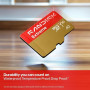 SANDISK Extreme Carte microSDHC UHS-I + SD Adapter, 256 Go (Jusqu’à 245 Mo/s en Lecture et 170 Mo/s en écriture, vidéo 5K, C10,