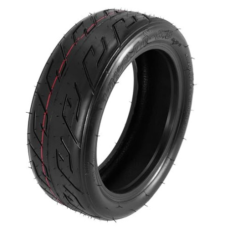 Happysnow Pneu Tubeless 10X2.70-6.5 pour Scooter Équilibré - Pneu à Vide d'environ 22,5 cm