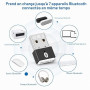 Dongle Bluetooth 5.3, Cle Bluetooth pour PC Faible Latence Compatible avec Windows 11/10/8.1/7, Supporte Casque, Souris, Manette