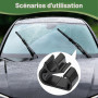 Lot de 6 Clips de Serrage pour Peugeot 3008 5008 Citroën C5 DS7 | Colliers de Fixation Robustes,Clips Essuie-Glace pour Fixation