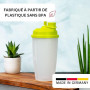 Westmark Gobelet Mélangeur/Shaker avec Echelle/Graduation de mesure, Disque Mélangeur amovible et Bec verseur refermable, Capaci