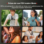 SMALLRIG Support de Cou magnétique pour caméra d'action,vlogging POV - 5567 | pour DJI Osmo Pocket 4 Pro4/3/Osmo 360/Action 6/5
