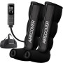 Pressothérapie Jambes – Bottes de Compression d’Air avec 4 Chambres à Air, 6 Modes, 9 Niveaux de Pression, 40 à 200 mmHg, Massag