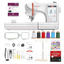 PooLin EOC05 embroidery machine - Machine à broder électronique – Écran tactile LCD 7″, cadres 10×10 cm et 10×23,5 cm, import de