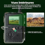 Caméra de Chasse 4G connectée, Carte SIM, Application, 32 MP, 1080P, IP66 | Vision nocturne infrarouge, détection PIR, 2 LED 850