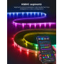 Govee Ruban LED 20M, RGBIC Bande LED avec Contrôle de Segment | Synchronisation Musicale, 64 Modes Scène, Contrôlable via APP, C