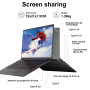 Ordinateur Portable 14 Pouces Celeron N5095 (jusqu'à 2,9 GHz) Win11 8Go 256Go SSD Extension 1To 5G WiFi FHD HDMl PC Portable ave