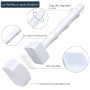 Mr.roller Derma Stamp, Derma Stamp, 0-3 mm 140 broches professionnel Microneedle Dermastamp pour la croissance des cheveux, de l
