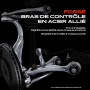 Frankberg 4 bras de suspension avant + biellette de barre stabilisatrice | Compatible avec: Série 1 Cabriolet E88, Série 1 E81,