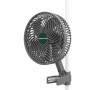 MARS HYDRO Grow Clip Ventilateur oscillant, 10 niveaux de vent, contrôle par application/WiFi via iHub ou iControl, moteur EC, v