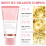 Collagen Night Wrapping Mask, Masque Collagene Visage Peel Off Korean Face Mask pour Améliorer l'élasticité de la peau, l'hydrat