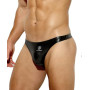 Casey Kevin String Homme PU Cuirs Strings Tanga Homme Sexy sous-Vêtement | String Homme Sexy Hot - Sans Étiquette - String Homme