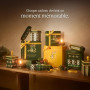 L'OCCITANE - Coffret de Noël Ornement Amande | Huile de Douche, Concentré de Lait Lissant et Crème Mains - Fabriqué en France