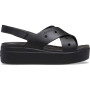 Crocs Brooklyn 4u Cross Strap Sandal Sandale caleFemme
