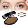 GL-Turelifes Kit de poudre pour tampon à sourcils, parfait pour les sourcils avec tampon d'énergie naturelle, outil de maquillag