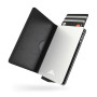 Stealth Wallet - Porte-Cartes Pop-up minimalistes avec boîte-Cadeau - Porte-Cartes de crédit en Aluminium léger et Fin avec Bloc