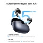 Baseus EP10 Pro Écouteurs Bluetooth sans Fil, Ecouteurs San Fil | Réducteur de Bruit Actif à -50dB, 7 Modes EQ, Hi-Res, 6-Mic AI