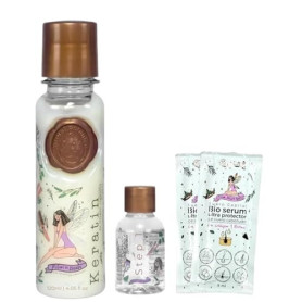 MAIKE AMOUR Keratina, RITUAL BOTANICO 120 ml - Traitement à la kératine avec 12 huiles naturelles et acides aminés pour brillanc