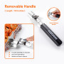 AIZOAM Panier de barbecue – Paniers de barbecue pour barbecue extérieur, grand panier de barbecue en acier inoxydable avec poign