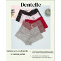 ALL OF ME 5-Piece Culottes Lace Panty Set Women's Brazilian Sexy Panties Hip Wrap Soft Lace Women's Lingerie Multi Set S-XL