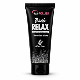 Lovefollies back relax Lubrifiant Anus Dilatant Relaxant à la Aloe Vera avec anesthésique- lubrifiant intime a l'eau et de silic