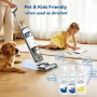 3PCS Floor Cleaning Solution Compatible With Tineco, Deep Cleans for Multiple Hard Floors, Suitable With All Robot Vacuums with