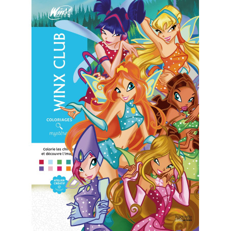 Coloriages Mystères - Winx Club: Colorie les chiffres et découvre l'image !