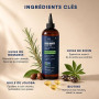 Botanic Hearth Huile de romarin cheveux 198ml | Avec Biotine, Huile de Ricin, Huile de Jojoba & Vitamine E | Favorise des Cheveu