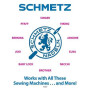 Schmetz Aiguilles universelles pour machine à coudre - Taille 80/12-2 cartes - 20 aiguilles