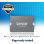 Lexar NS100 2,5" SATA III 6Gb/s SSD 1To Interne, disque dur SSD Jusqu'à 550 Mo/s en Lecture, pour ordinateur portable, ordinateu